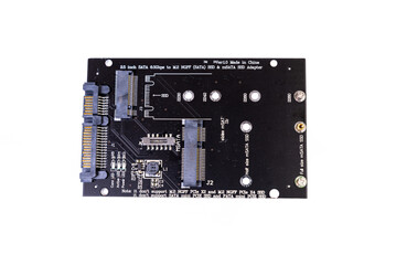 msata converter to use the normal sata slot, can be used as an SSD