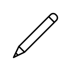 Pencil Icon Vector Design Template