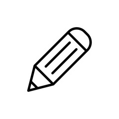 Pencil Icon Vector Design Template