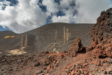 Etna - Ätna Landschaft Sizilien am Vulkan