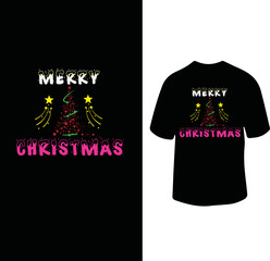merry Christmas t shirt design
