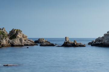 Fototapeta na wymiar Isola Bella in Sizilien