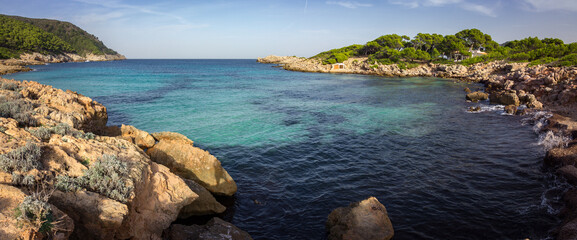 Molto beach in Cala Rajada in Mallorca (Spain)