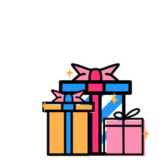 Gift box, Xmas, Christmas, Birthday, Gift, mistery box