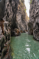 Alcantara Schlucht in Sizilien