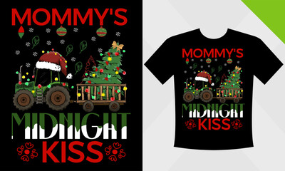 Christmas t-shirt design template eps file for Christmas vector