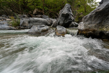 Alcantara Schlucht in Sizilien