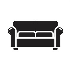 sofa icon vector design template