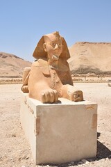 Deir-el-Bahri (Świątynia Hatszepsut), Zachodni Brzeg, Luksor, Egipt