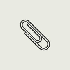 Paper clip icon