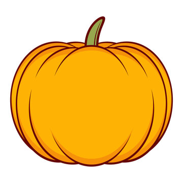 pumpkin cartoon cute for halloween