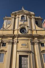Chapel of Mercy (Chapelle de la Misericorde) - 18th century Roman Catholic Baroque chapel situated in the central marketplace of Nice. Nice, France.