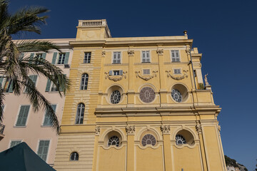 Chapel of Mercy (Chapelle de la Misericorde) - 18th century Roman Catholic Baroque chapel situated in the central marketplace of Nice. Nice, France.