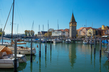 Fototapeta premium Lindau Hafen
