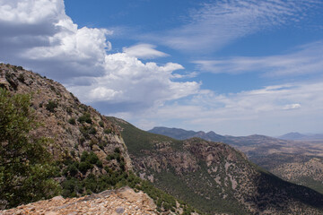 view in southwest mountains 