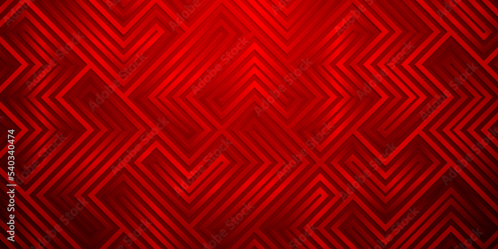 Wall mural Abstract background with patterns of lines in red colors