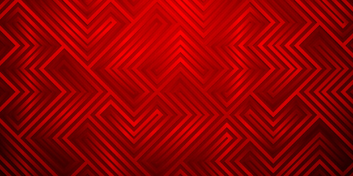 Abstract background with patterns of lines in red colors