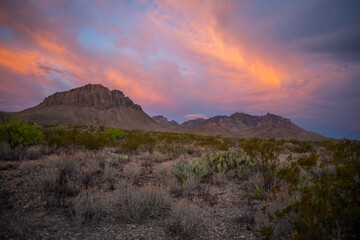 Big Bend National Park Sunset