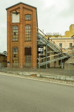 Brikettfabrik Louise in Domsdorf, das seit 1998 als Ortsteil zur Stadt Uebigau-Wahrenbr&uuml;ck geh&ouml;rt