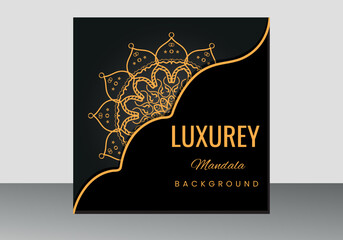 Luxury mandala background with golden mandalas, vector decorative mandala for print, poster, cover, brochure, flyer, and banner.