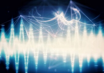 abstract blue background