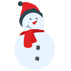 winter christmas simple illustration object icon