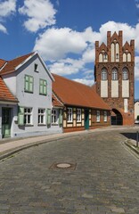Wittenberge ist eine Stadt an der Elbe. Sie gehört zum Landkreis Prignitz im Bundesland Brandenburg und nennt sich selbst das Tor zur Elbaue.
