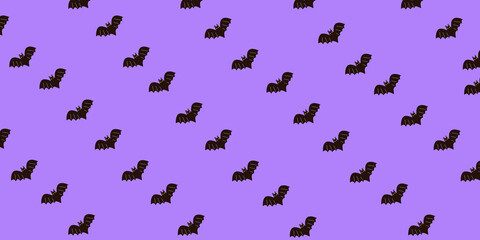 Cute Halloween  Cartoon digital  painting Set pattern wallpaper 