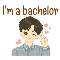 Cute Girl in Cosplay  Cartoon digital  painting Set pattern wallpaper 