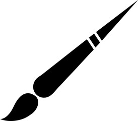 Brush icon. Flat icon symbol tool for painting..eps