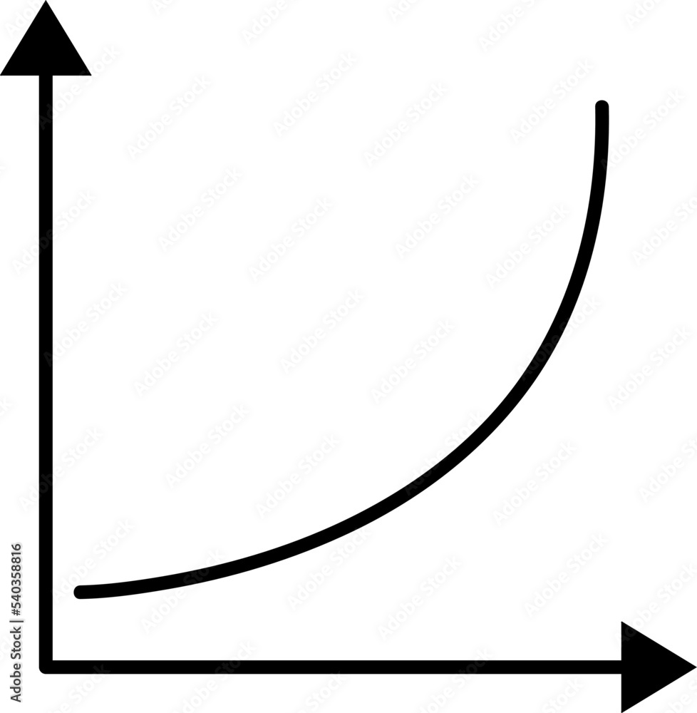 Poster graph icon in trendy flat style isolated on grey background. chart bar symbol for your web site desi