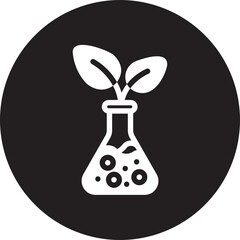 botany glyph icon