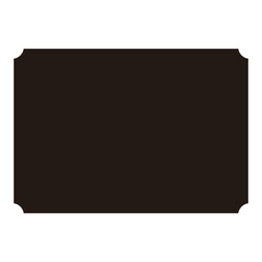 Obraz premium シンプルな四角いフレーム