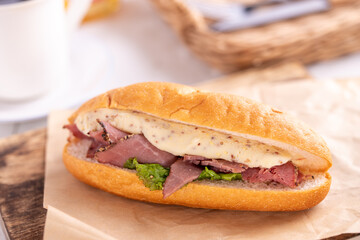 サンドウィッチ　パストラミ