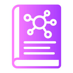 science book gradient icon