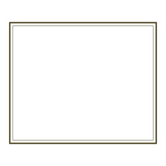 シンプルな四角いフレーム