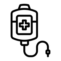 transfusion line icon