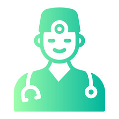 doctor gradient icon