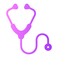 stethoscope gradient icon