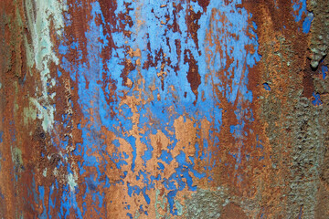 Mud crust texture on plastic material