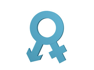 Gender symbol 3D Gender.