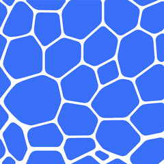 Abstract blue and light pattern voronoi background modern simple flat design