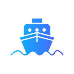 ship gradient icon