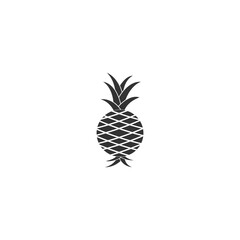 pineapple fruit vector logo icon illustration