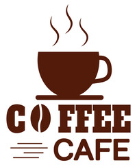 cup of coffee with beans