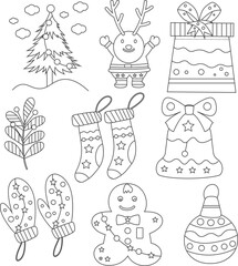 Christmas vector Set