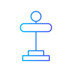 street gradient icon