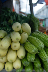 cucumber and bitter gourd