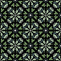 Abstract pastel decorative seamless pattern