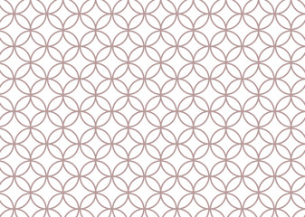 七宝　七宝つなぎ　和柄　背景　薄茶　ブラウン